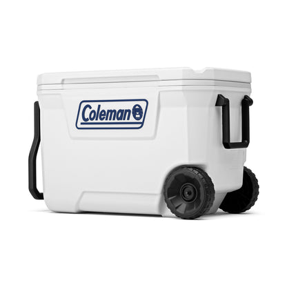 Coleman Classic Series 62-Quart Marine Wheeled Cooler, 58.7-Litre Capacity