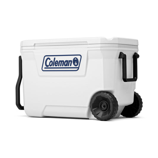 Coleman Classic Series 62-Quart Marine Wheeled Cooler, 58.7-Litre Capacity