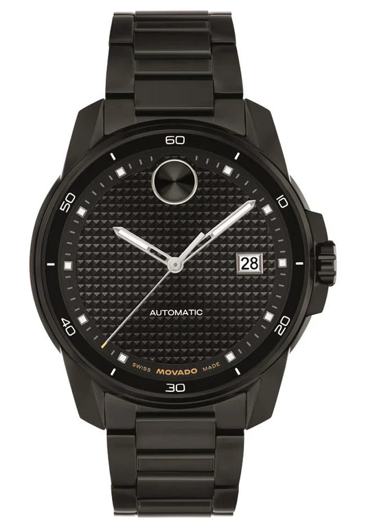 Black IP Steel Case & Bracelet/Black Dial