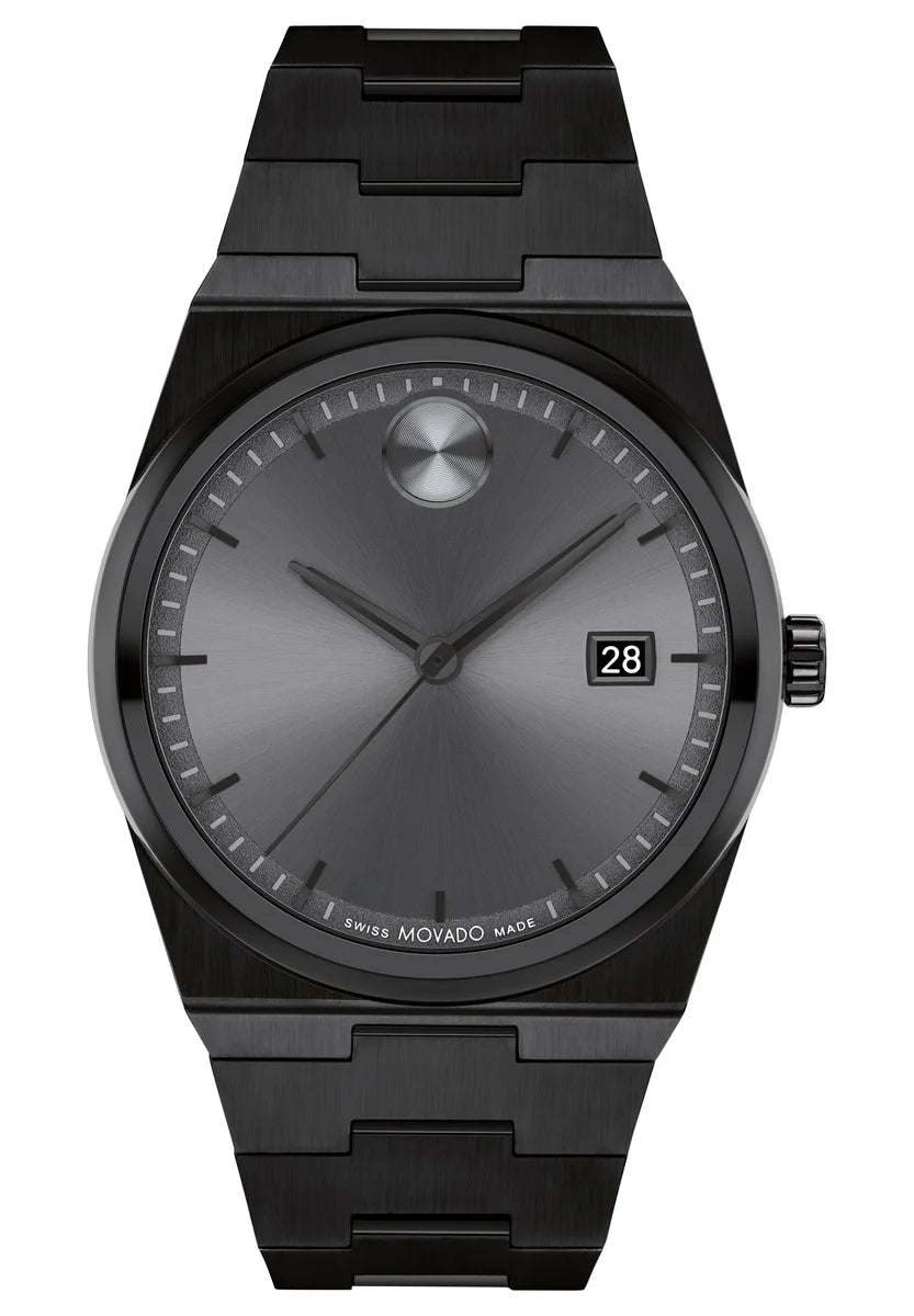 Black IP Case & Bracelet/Gunmetal Dial