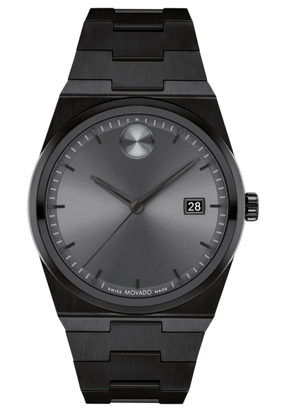 Black IP Case & Bracelet/Gunmetal Dial