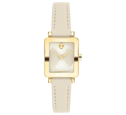 Yellow Gold IP case/Champagne Leather strap/Champagne Dial