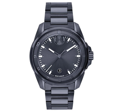 Blue IP Case and Bracelet with tonal dial and White Lumi Accents