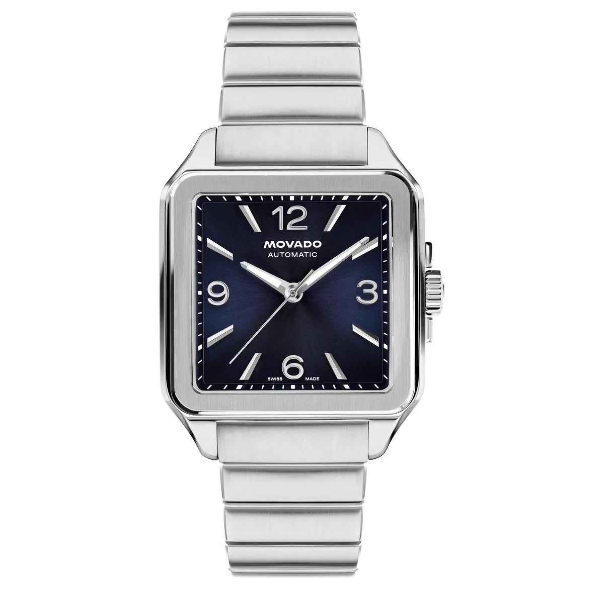 Stainless Steel Case & Bracelet/Vintage blue sunburst Dial