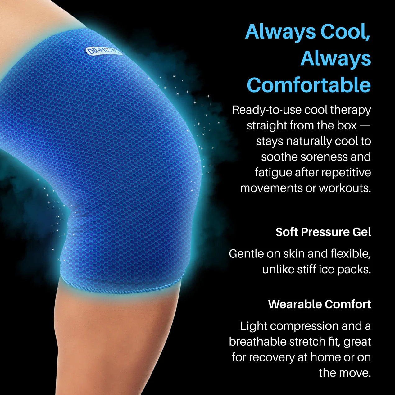 DR-HO'S Thermacool Knee Recovery Sleeve