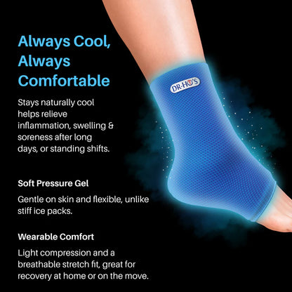 DR-HO'S Thermacool Foot + Ankle Recovery Sleeve