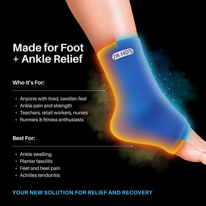 DR-HO'S Thermacool Foot + Ankle Recovery Sleeve