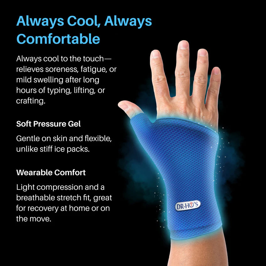 DR-HO'S Thermacool Hand + Wrist Recovery Sleeve