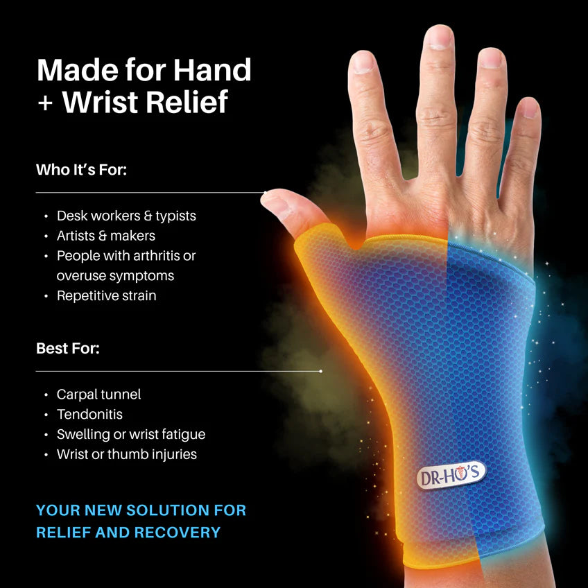 DR-HO'S Thermacool Hand + Wrist Recovery Sleeve