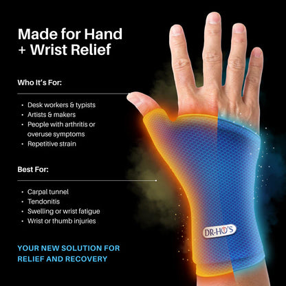 DR-HO'S Thermacool Hand + Wrist Recovery Sleeve