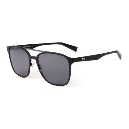 Matte Black-Titanium Frame/Grey Flash Mirror