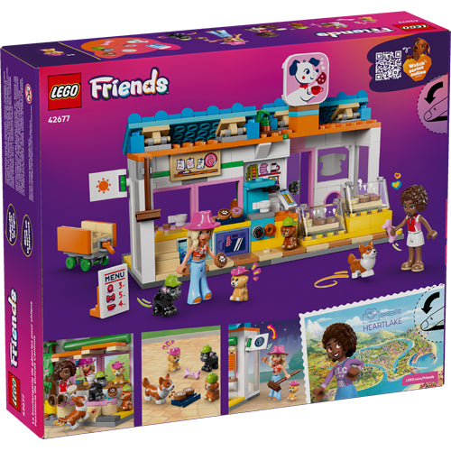 The LEGO® Group Friends Dog Treats Bakery Building Toy Set 42677