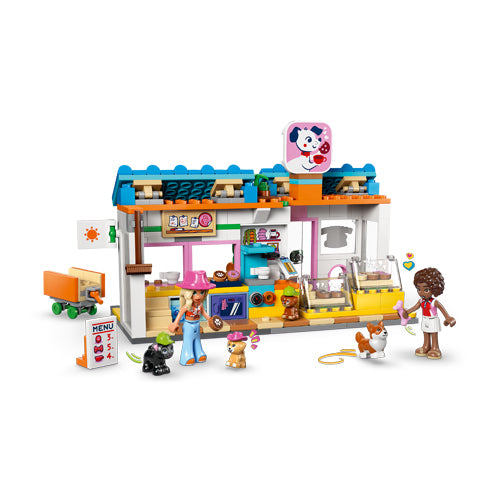 The LEGO® Group Friends Dog Treats Bakery Building Toy Set 42677
