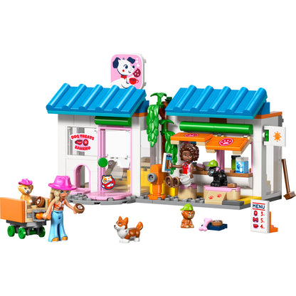 The LEGO® Group Friends Dog Treats Bakery Building Toy Set 42677
