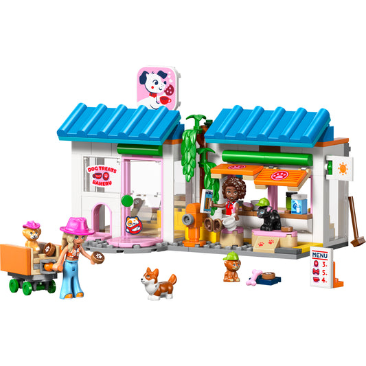 The LEGO® Group Friends Dog Treats Bakery Building Toy Set 42677