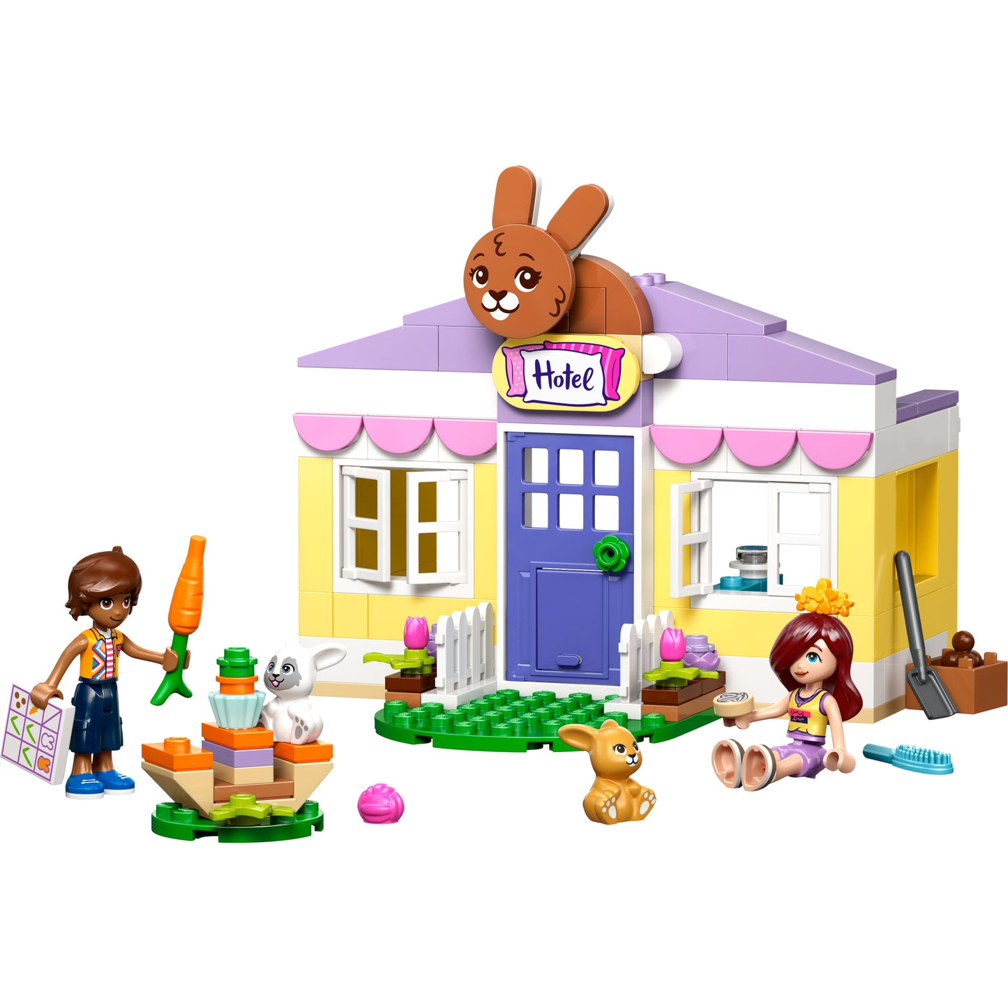 The LEGO® Group Friends Heartlake City Bunny Hotel Set 42679