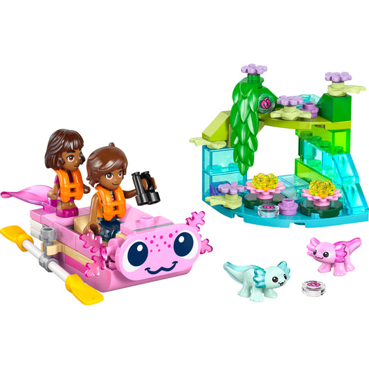 The LEGO® Group Friends Axolotl Adventure Boat Kids Toy Set 42681