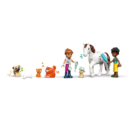 The LEGO® Group Friends Animal Vet Clinic Building Toy Set 42696