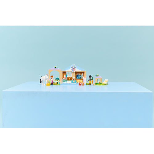 The LEGO® Group Friends Animal Vet Clinic Building Toy Set 42696