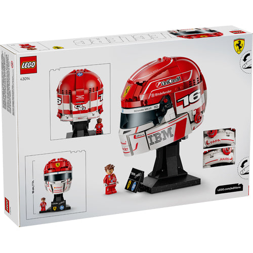 The LEGO® Group Editions Scuderia Ferrari HP Charles Leclerc Helmet Set 43014