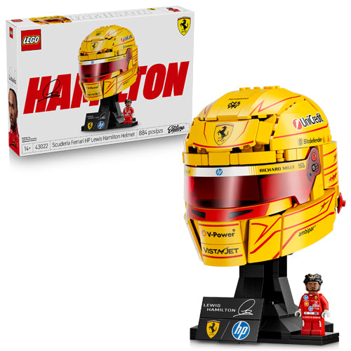 The LEGO® Group Editions Scuderia Ferrari HP Lewis Hamilton Helmet Set 43022