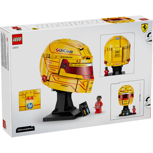The LEGO® Group Editions Scuderia Ferrari HP Lewis Hamilton Helmet Set 43022