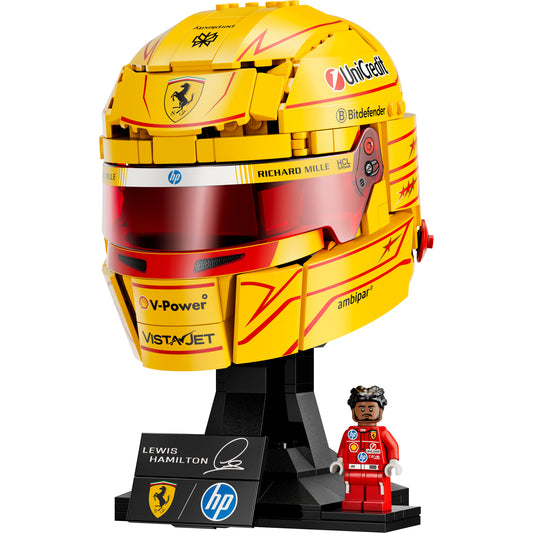 The LEGO® Group Editions Scuderia Ferrari HP Lewis Hamilton Helmet Set 43022