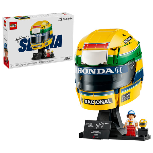The LEGO® Group Editions Ayrton Senna Helmet Set 43024