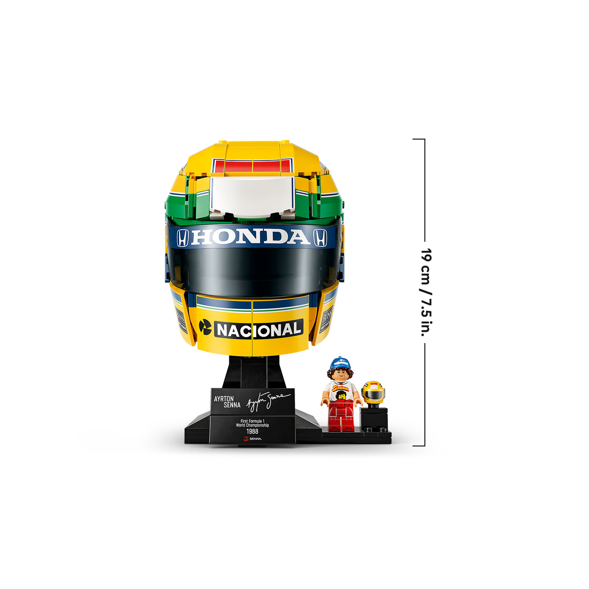 The LEGO® Group Editions Ayrton Senna Helmet Set 43024