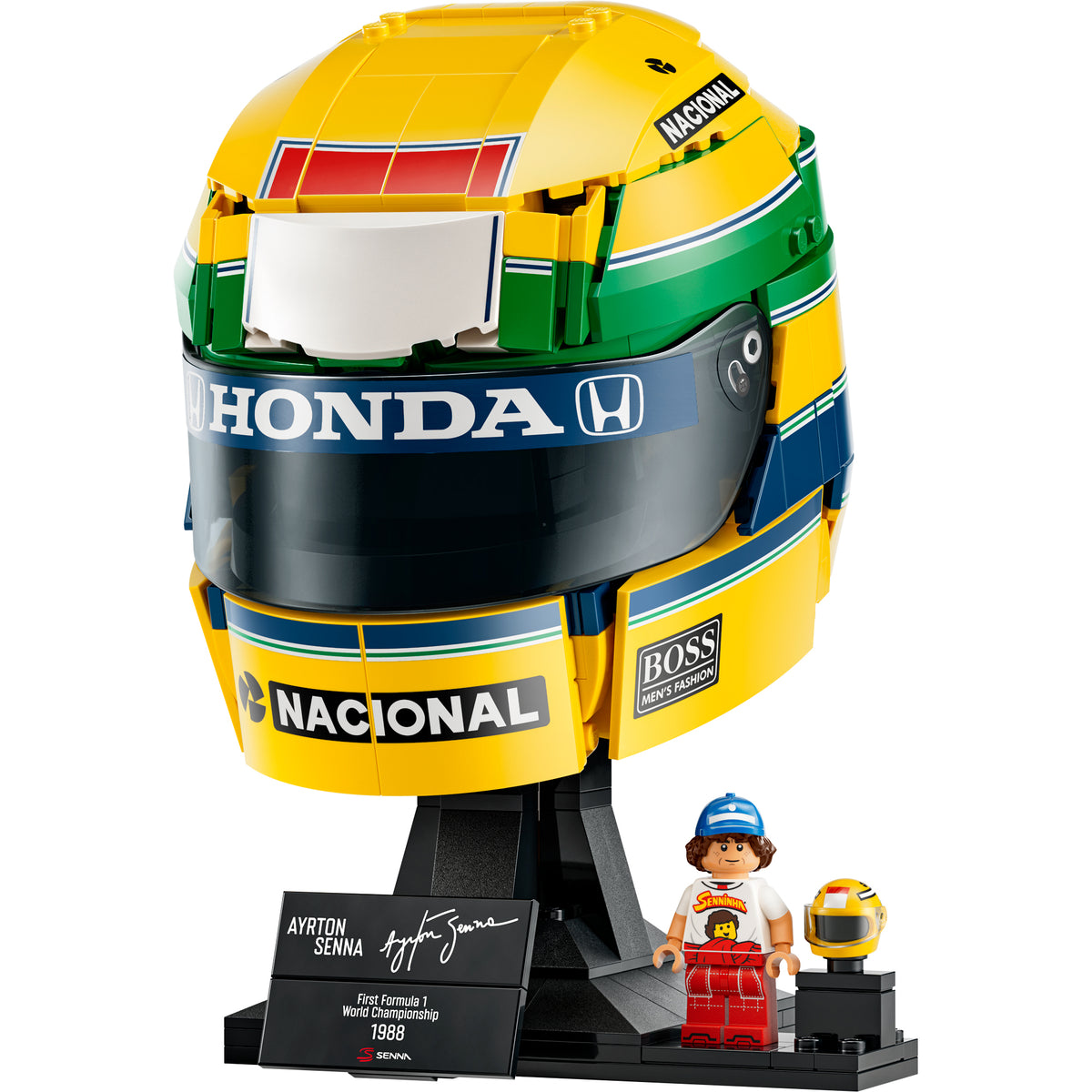 The LEGO® Group Editions Ayrton Senna Helmet Set 43024