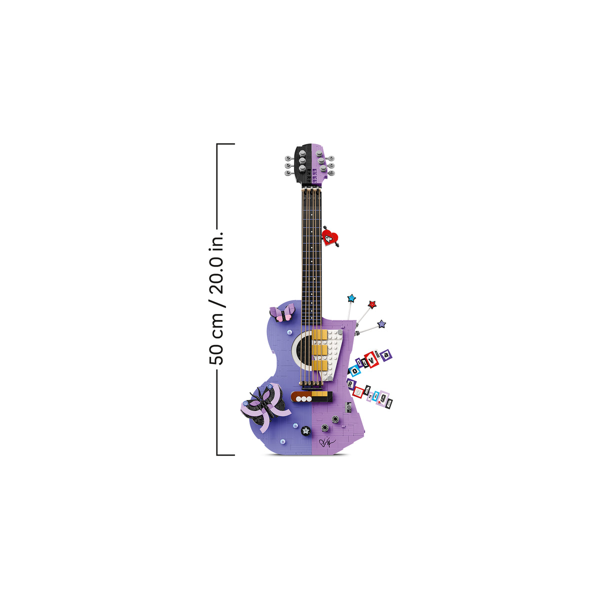 The LEGO® Group Editions Olivia Rodrigo's Dual Guitar Set 43031