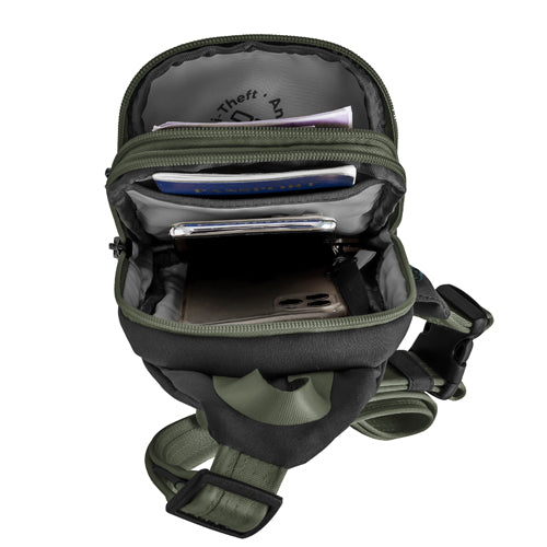 Travelon The Voyages Anti-Theft Compact Sling