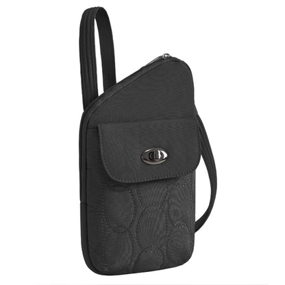 Travelon Runways Anti-Theft Slim Asymmetric Crossbody