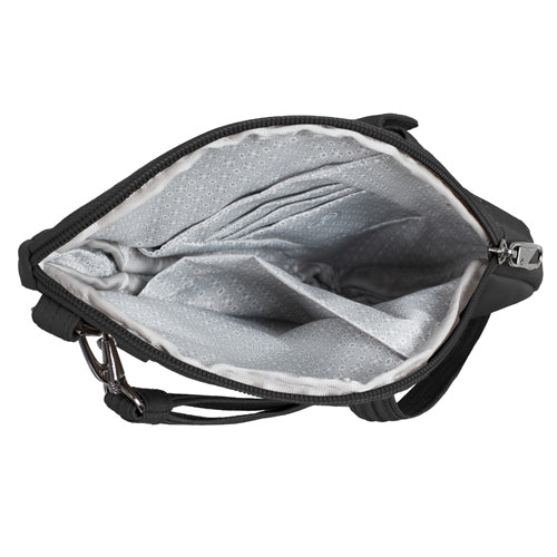 Travelon Runways Anti-Theft Slim Asymmetric Crossbody