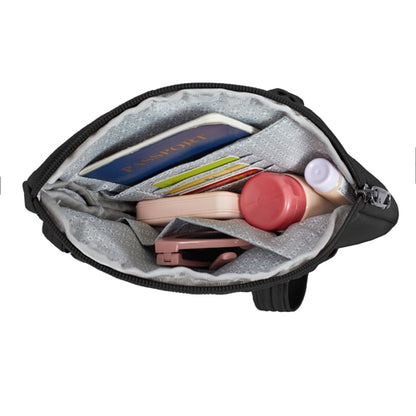 Travelon Runways Anti-Theft Slim Asymmetric Crossbody