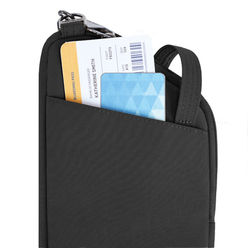 Travelon Runways Anti-Theft Slim Asymmetric Crossbody