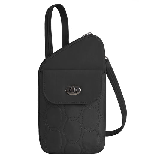 Travelon Runways Anti-Theft Slim Asymmetric Crossbody