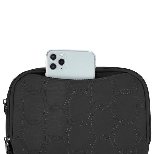 Travelon Runways Anti-Theft Double Compartment Crossbody