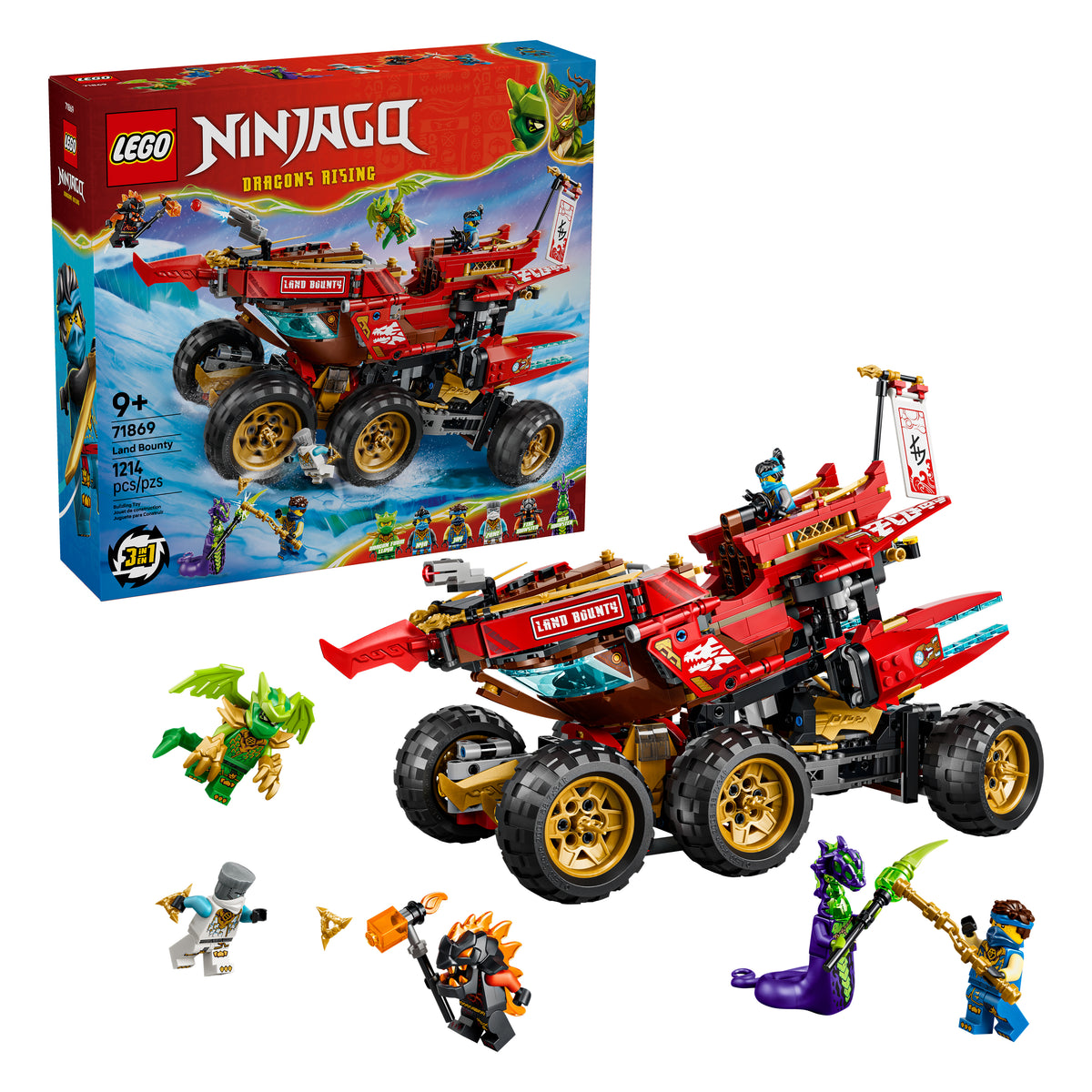 The LEGO® Group NINJAGO Land Bounty Set 71869