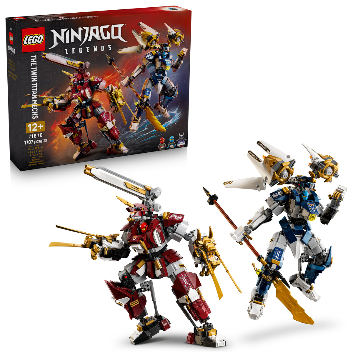 The LEGO® Group NINJAGO The Twin Titan Mechs Set 71870
