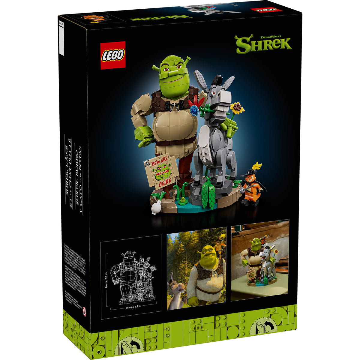 The LEGO® Group Shrek: Shrek, Donkey & Puss in Boots Set 72423