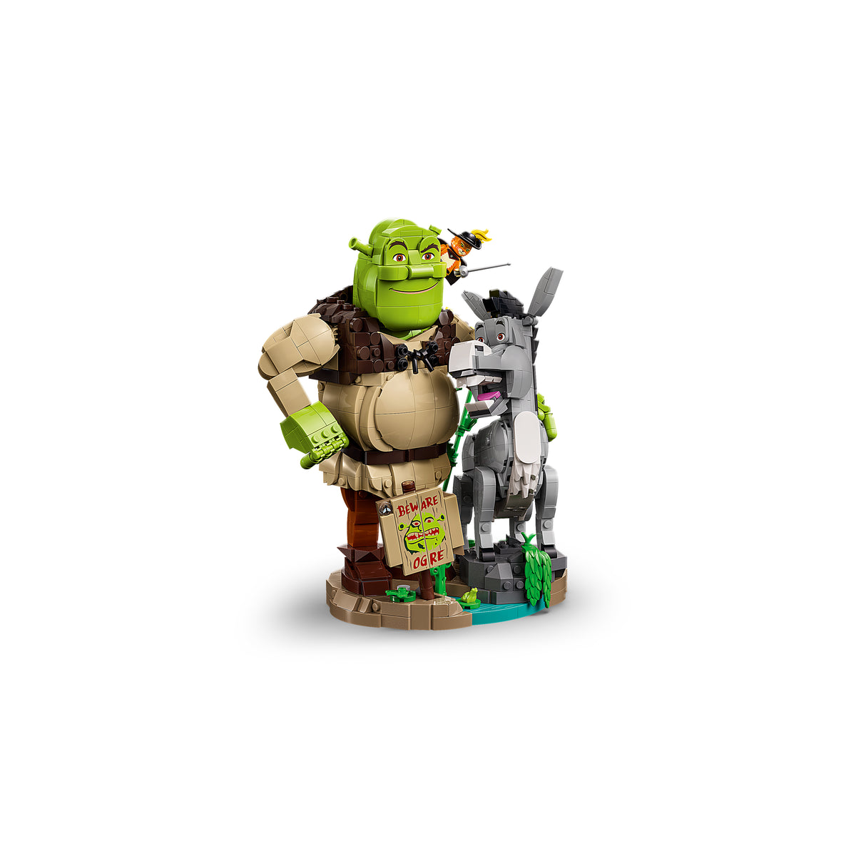 The LEGO® Group Shrek: Shrek, Donkey & Puss in Boots Set 72423