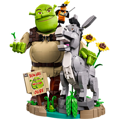 The LEGO® Group Shrek: Shrek, Donkey & Puss in Boots Set 72423