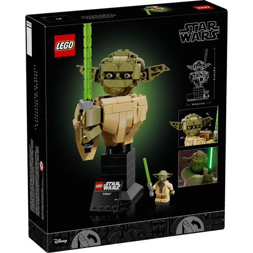 The LEGO® Group Star Wars: Attack of the Clones Yoda Bust Set 75438