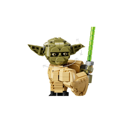 The LEGO® Group Star Wars: Attack of the Clones Yoda Bust Set 75438