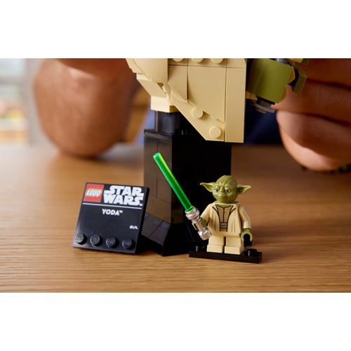 The LEGO® Group Star Wars: Attack of the Clones Yoda Bust Set 75438