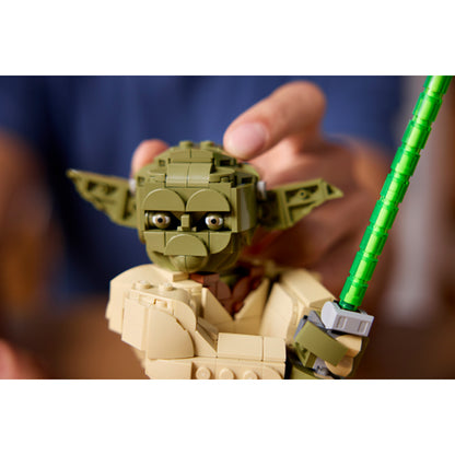 The LEGO® Group Star Wars: Attack of the Clones Yoda Bust Set 75438