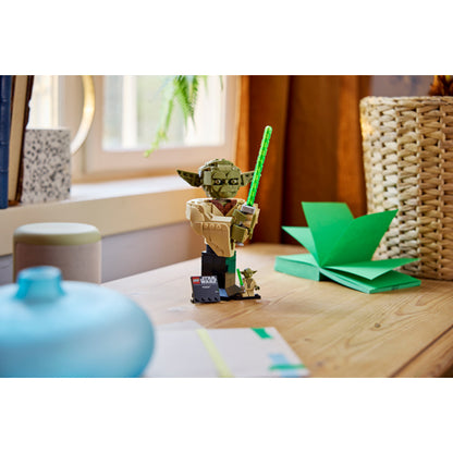 The LEGO® Group Star Wars: Attack of the Clones Yoda Bust Set 75438