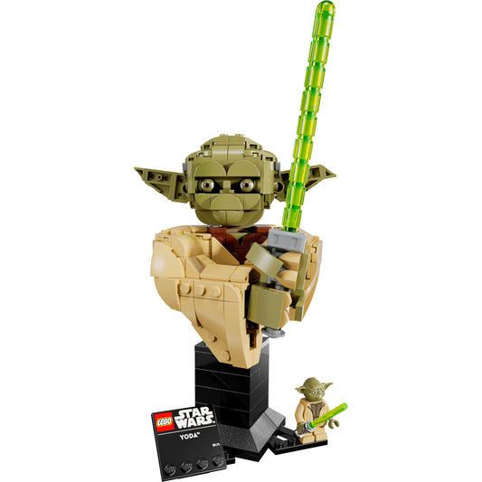 The LEGO® Group Star Wars: Attack of the Clones Yoda Bust Set 75438