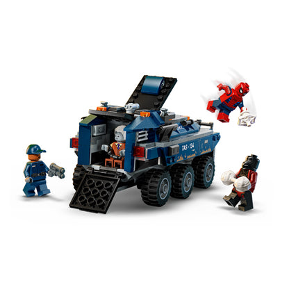 The LEGO® Group Marvel Spider-Man Prison Transport Chase Set 76349